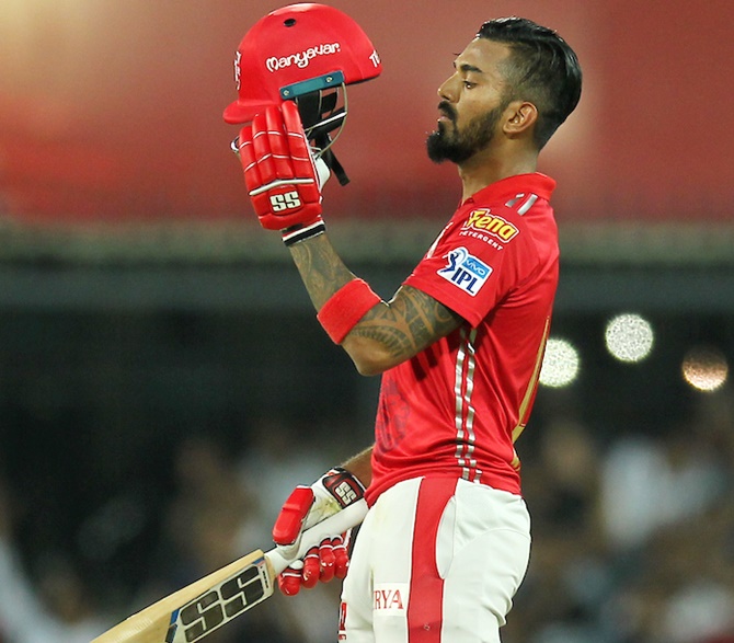 Captain KL Rahul scored 69 off 54 balls.