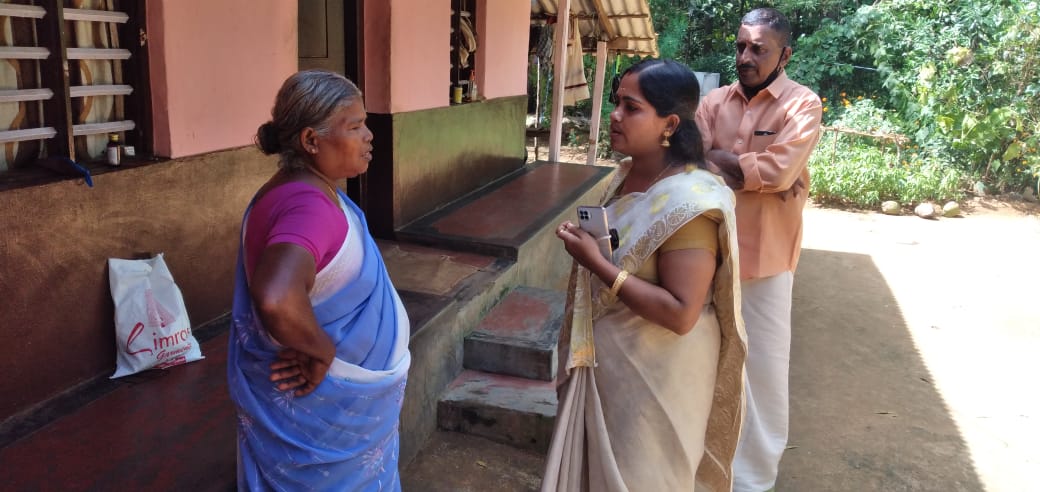 Jyothi campaigning