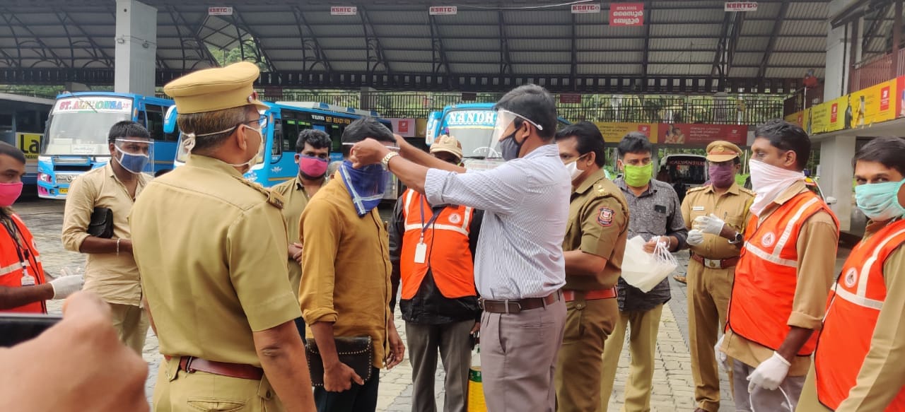 covid Preventive Measures  കൊവിഡ് പ്രതിരോധ നടപടികൾ  മോട്ടോർ വാഹന വകുപ്പ്  കൊവിഡ് നിയന്ത്രണ പരിപാടികൾ