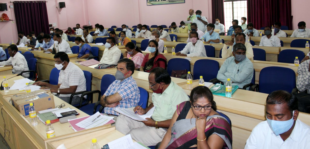 Bagalkot monthly progress review meeting