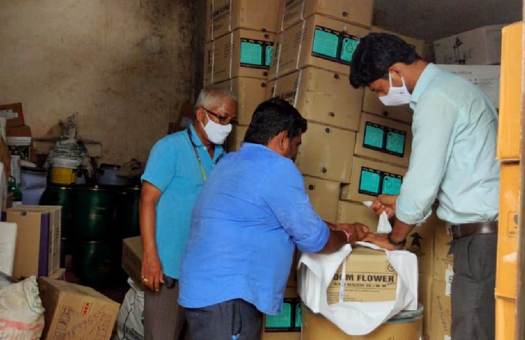 illegal fertilizer  in bagalkote