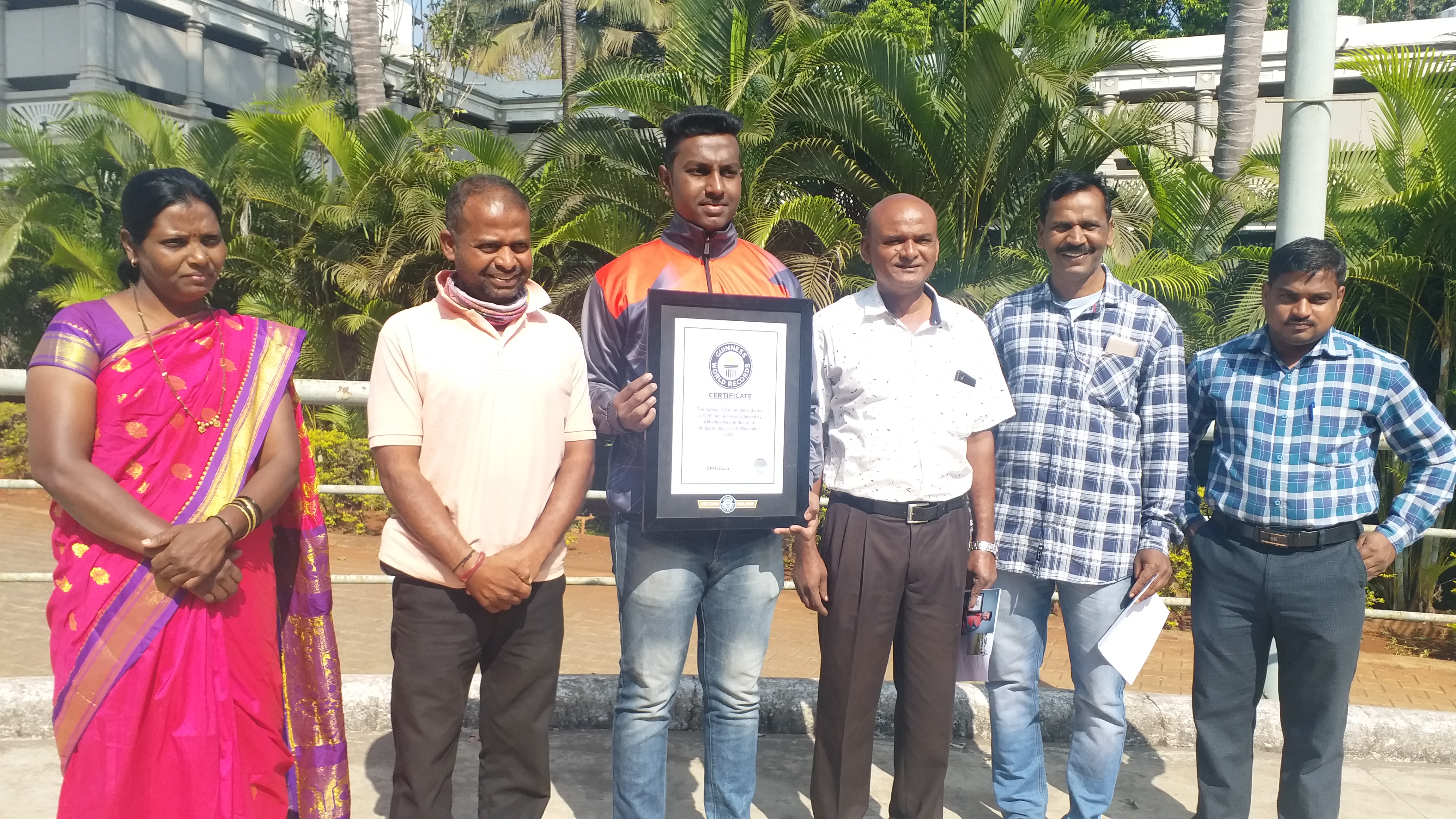 Karnataka young skater sets new world record