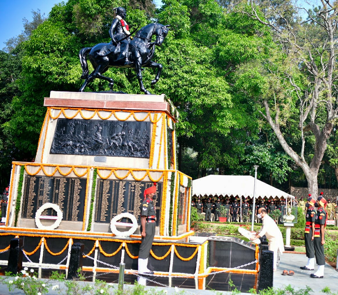 Cm Bommai tribute to Soldiers memorial