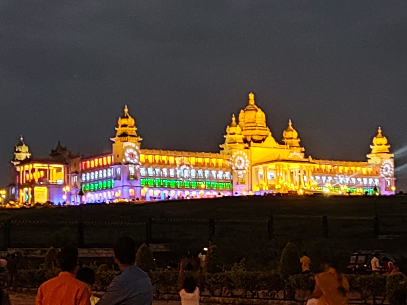 belgavi suvarnasoudha independence day lighting