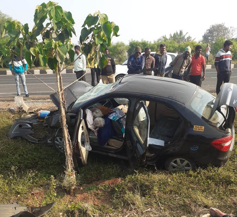 ಬೆಳಗಾವಿ ಬಳಿ ಭೀಕರ ಅಪಘಾತ,Accident in belagavi