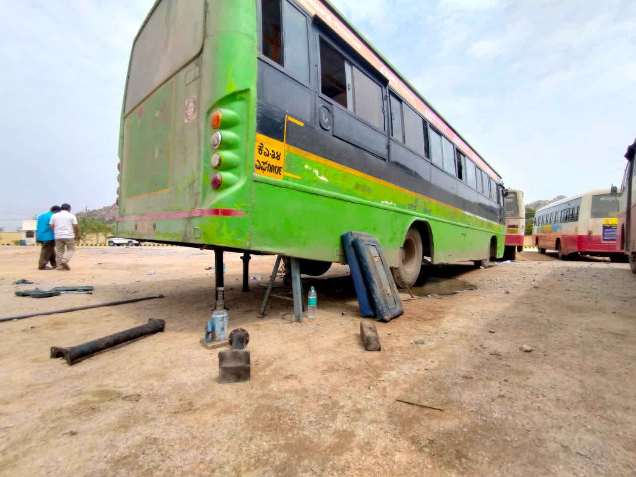 ರಿಪೇರಿಯಾಗಬೇಕಿದ್ದ ಬಸ್