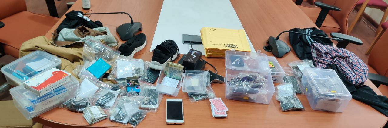 seized electronic devices