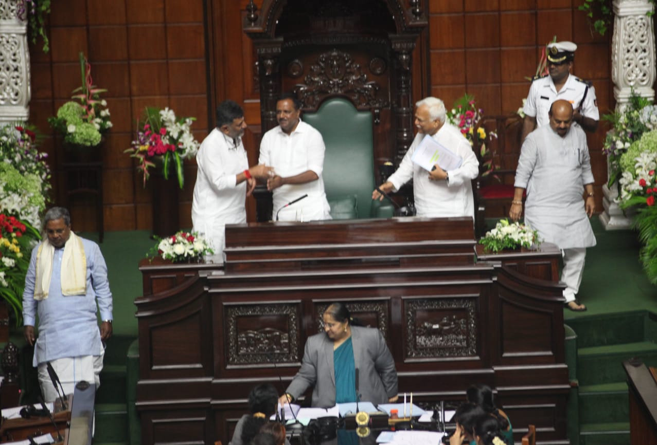 UT Khadar elected Speaker of Karnataka Legislative Assembly