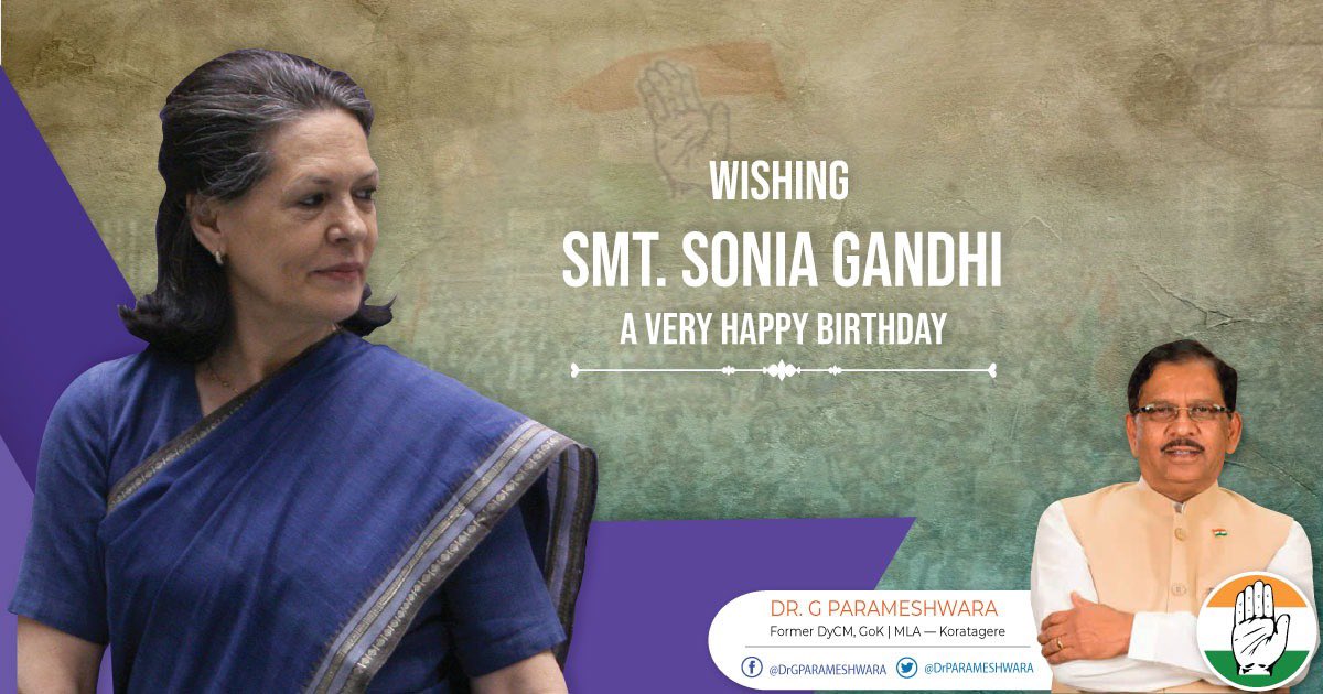 congress  leaderd wishes sonia gandhi on her birthday