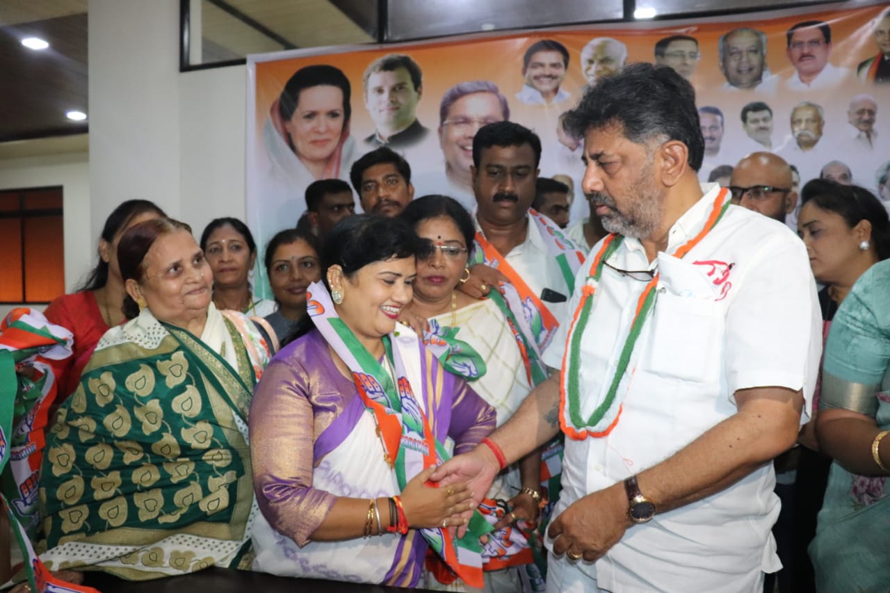 KPCC President D.K. Shivakumar visit toBelgaum