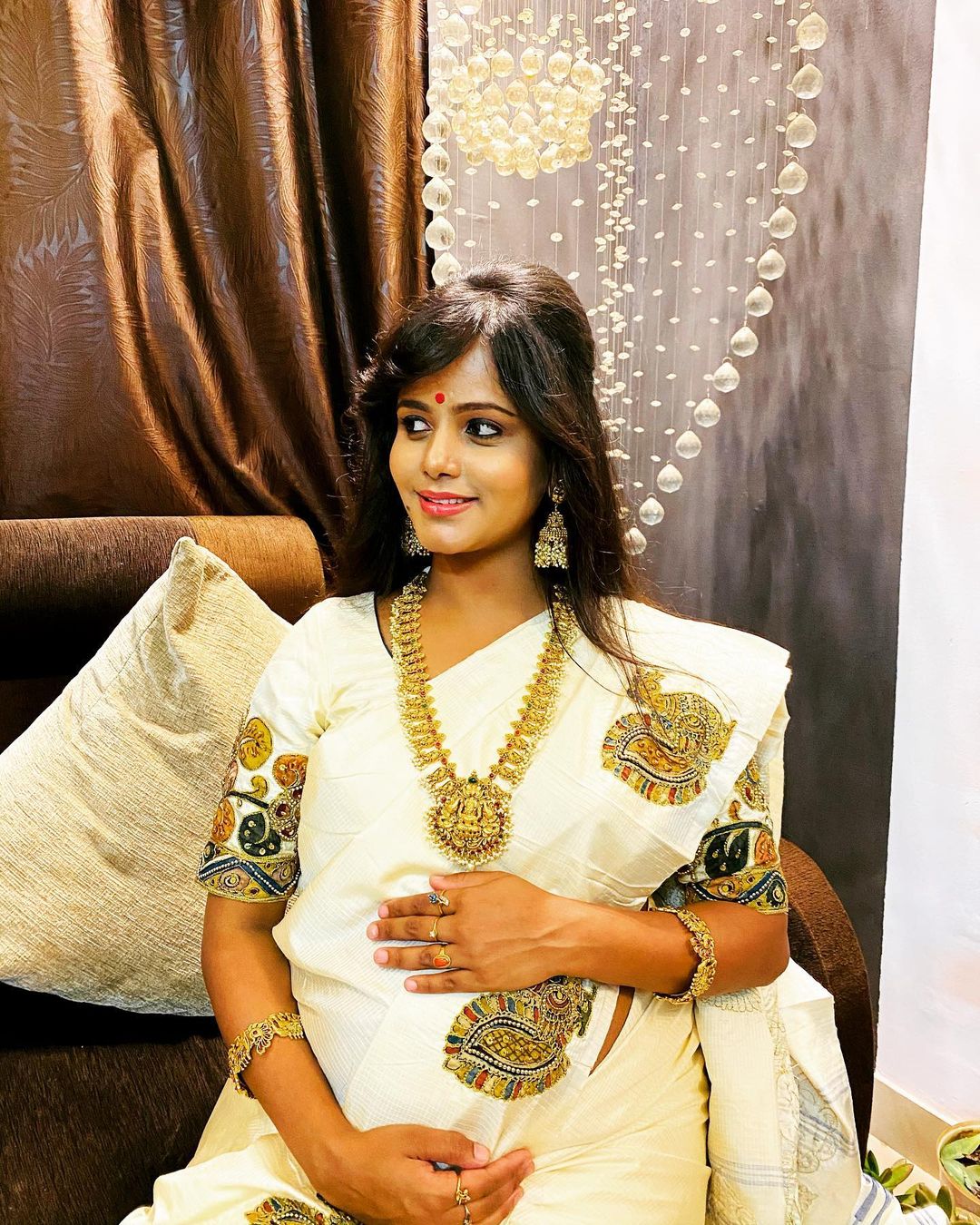 actress-mayuri-was-baby-shower-by-the-entertainment-program