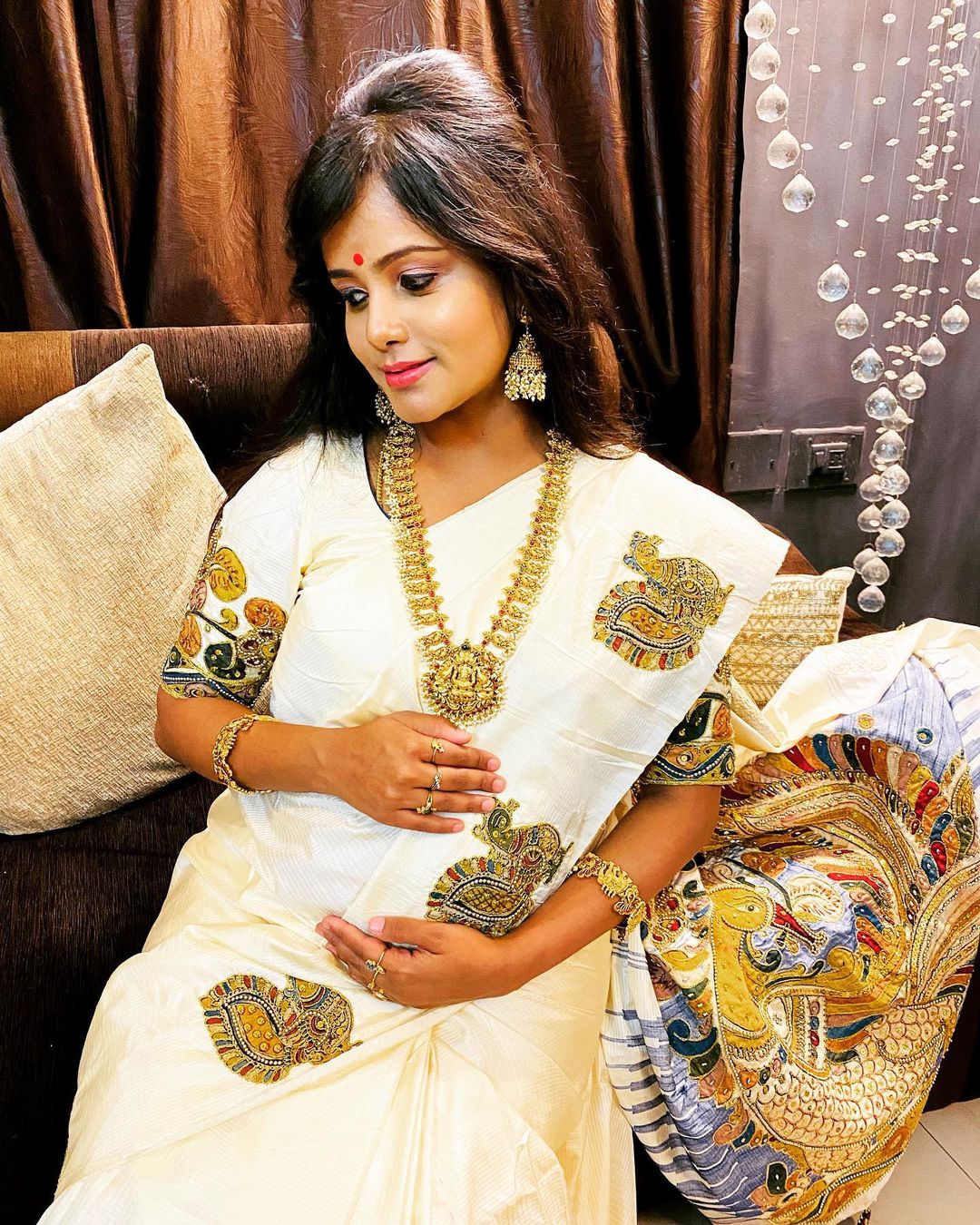 actress-mayuri-was-baby-shower-by-the-entertainment-program