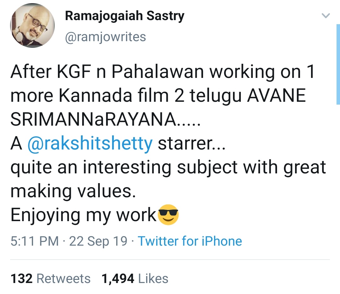 Rakshit Shetty movie