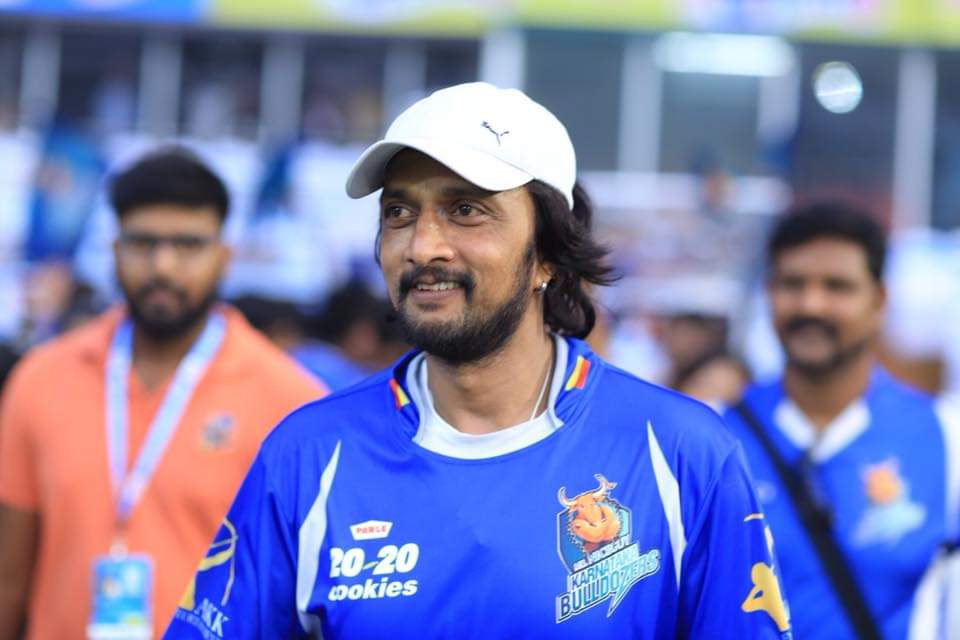 Kiccha Sudeep in a relaxed mood