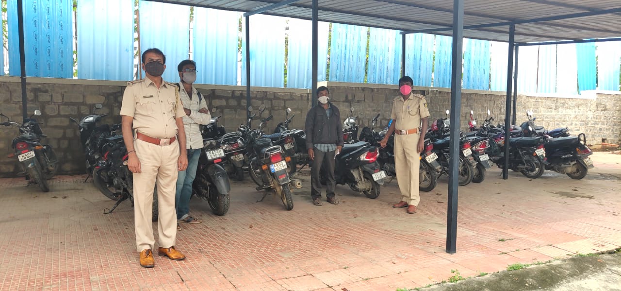 RTO seized bikes