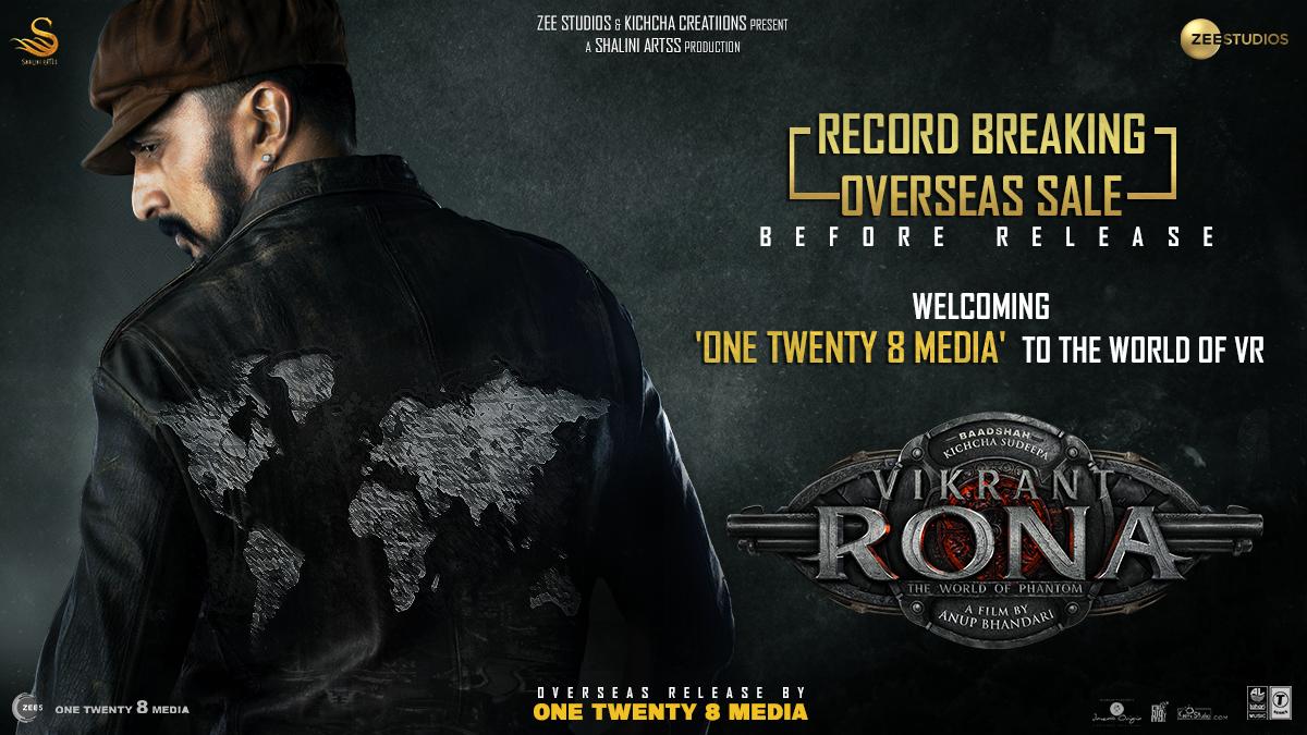 Vikrant Rona overseas rights sold for a whopping price