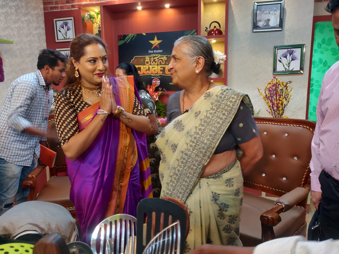 sudhamurthy in Kitchen darbar show