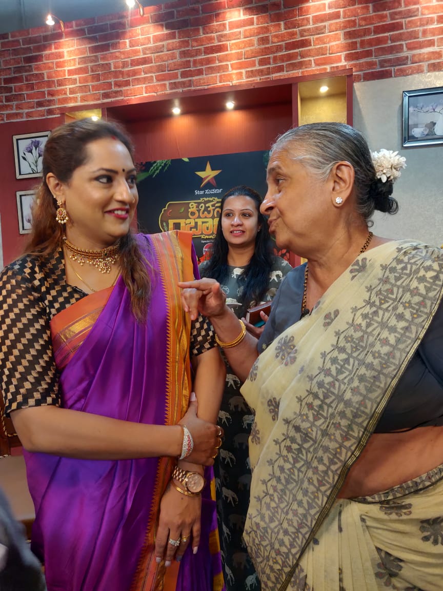 sudhamurthy in Kitchen darbar show