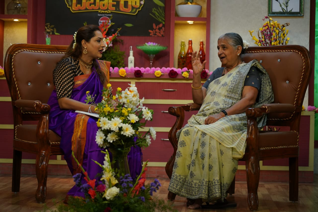 sudhamurthy in Kitchen darbar show