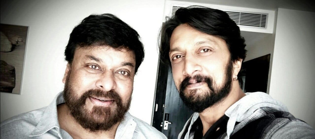 Sudeep with Pawan kalyan