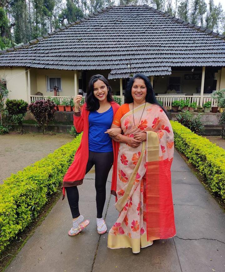 Vijayalakshmi singh family in Madikeri