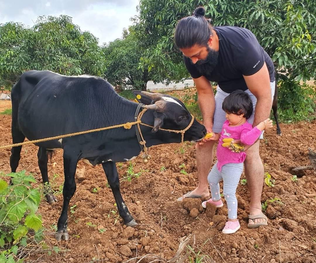 Yash family in Farm house