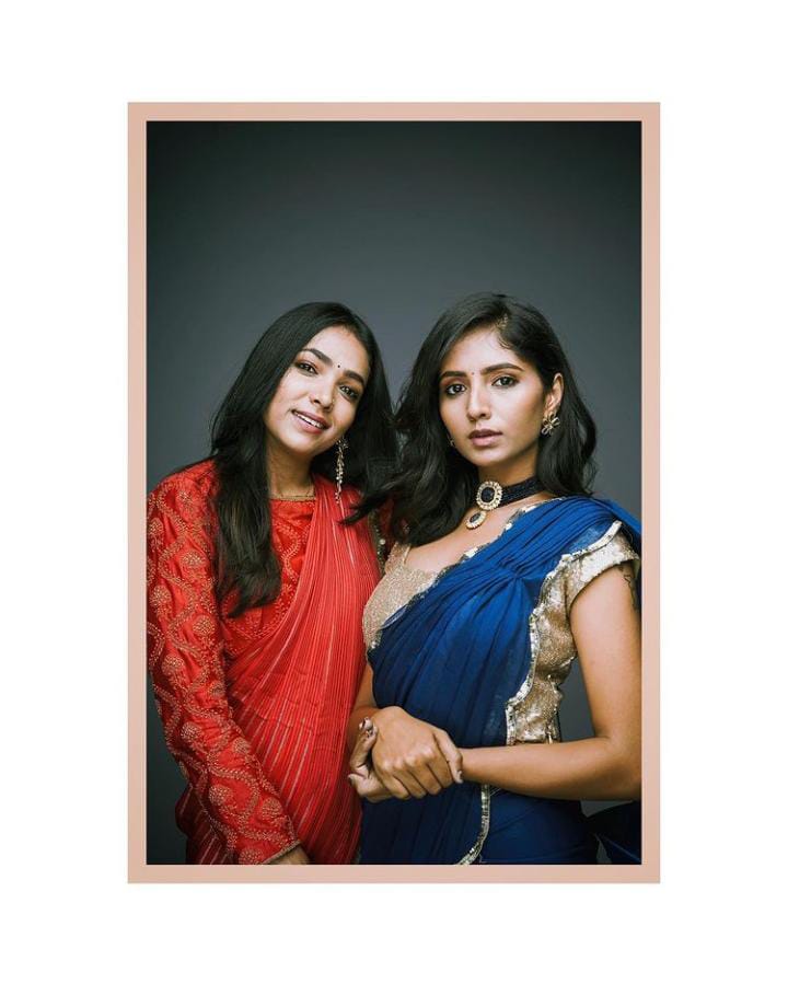 Anupama Gowda  first photoshoot with her sister