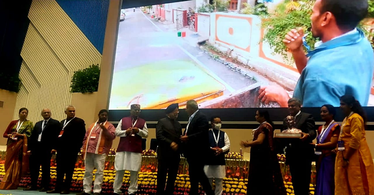 swachh survekshan 2021 award for Karnataka