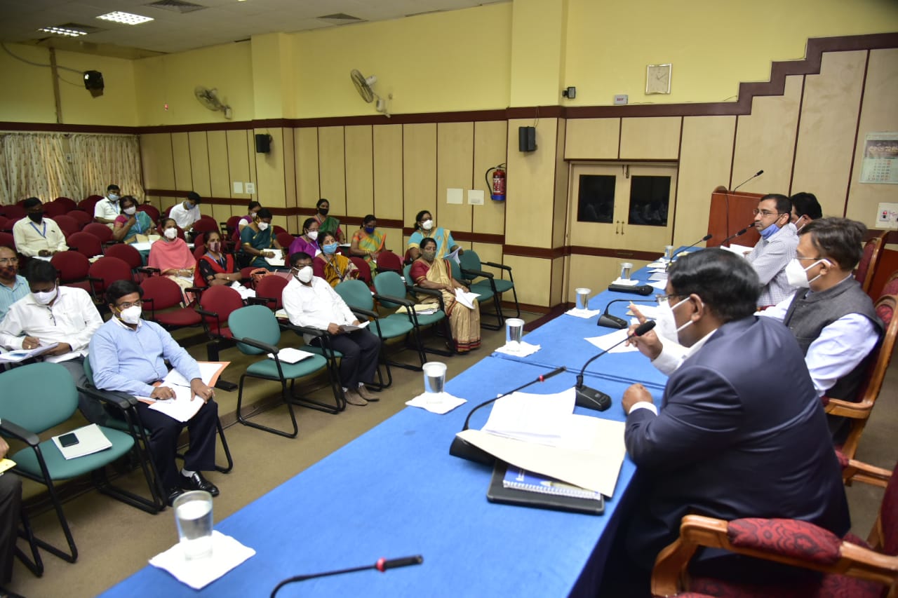 BBMP administrators and commissioners held meeting about tax collection