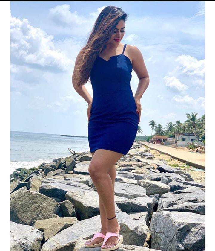 Deepika Das Enjoying At Pondicherry