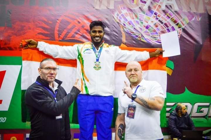 kirankumar-reddy-won-five-gold-medal-in-russian-olympics