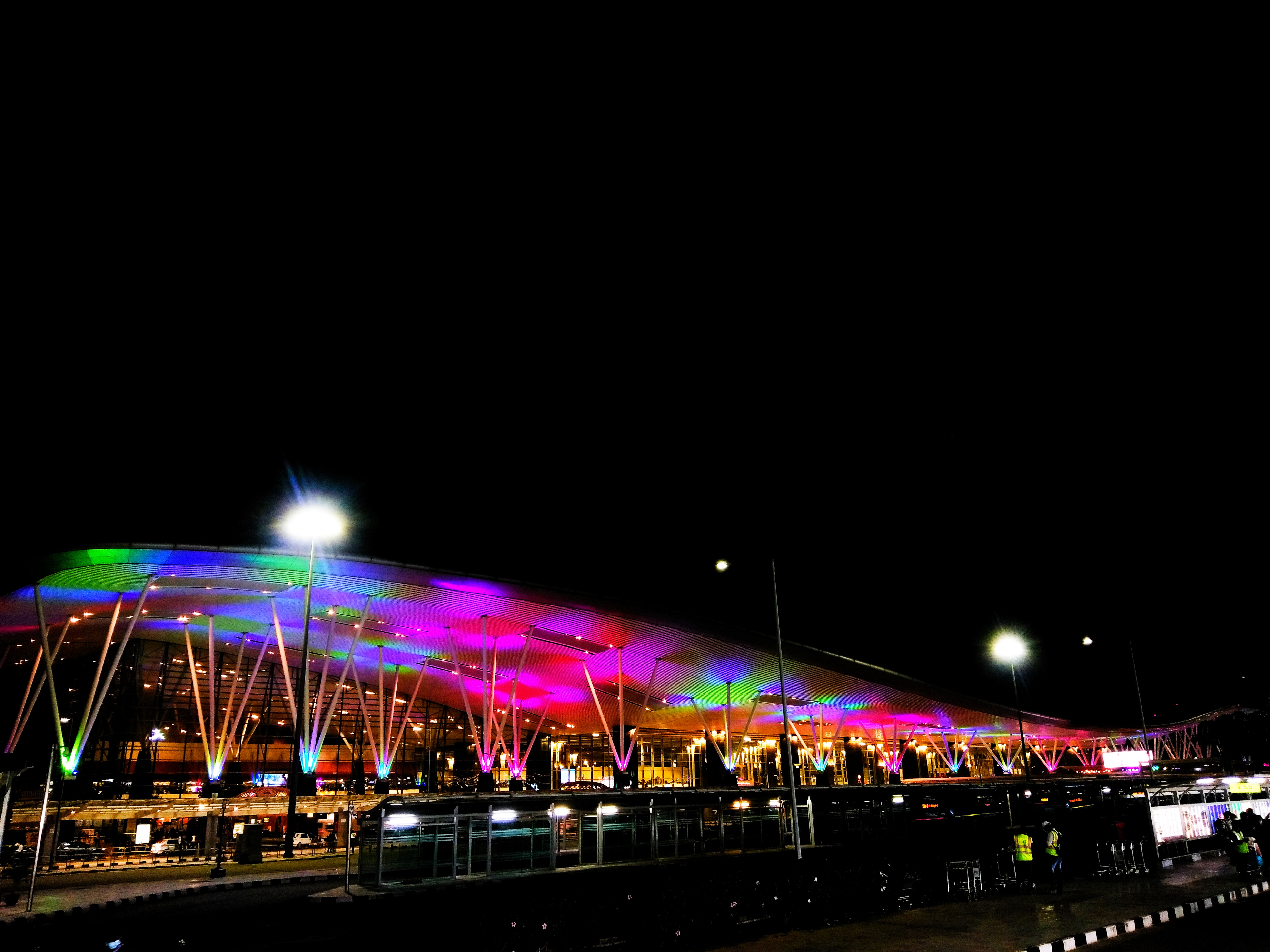 Christmas celebration in Kempegowda International Airport