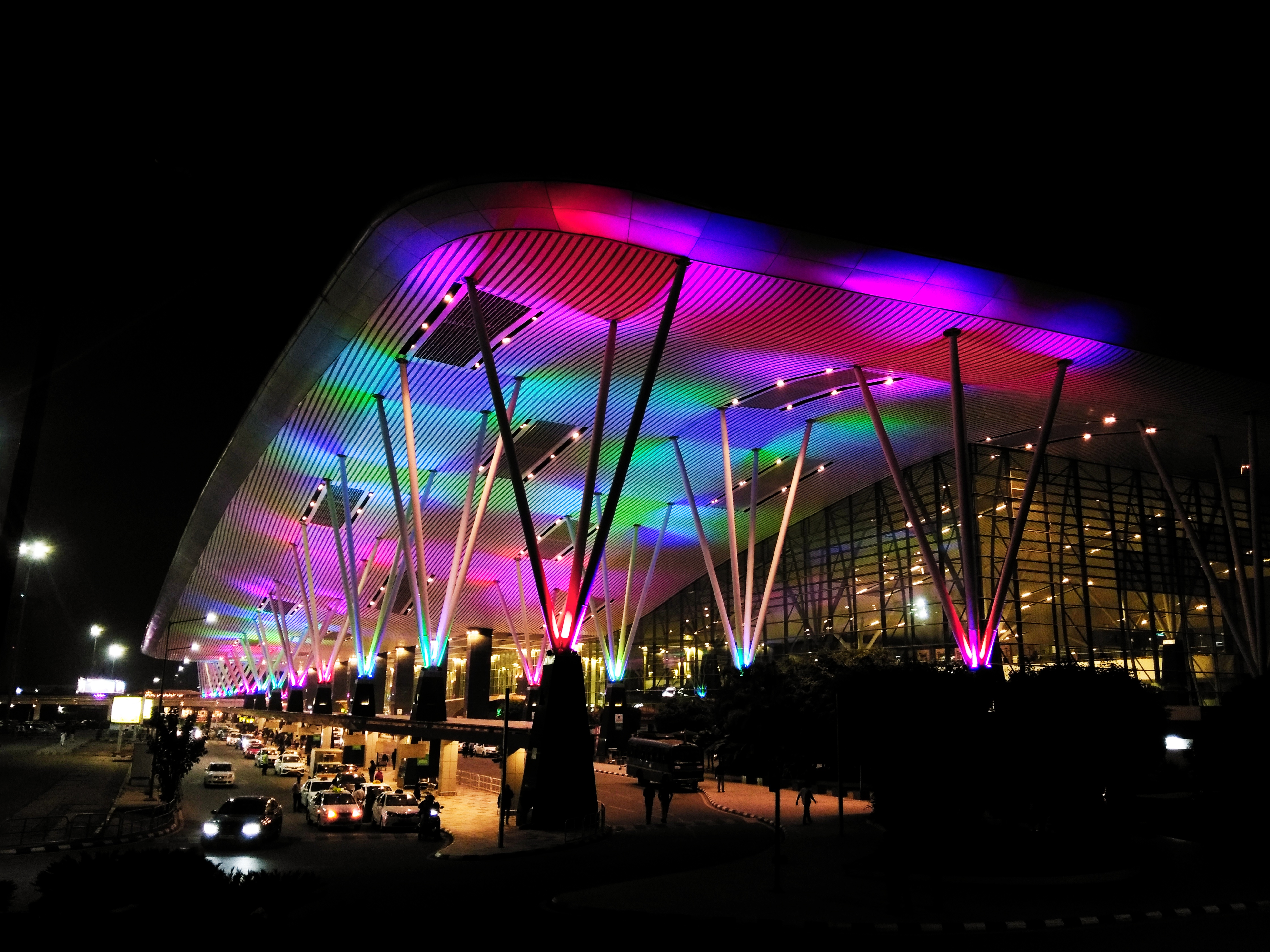 Christmas celebration in Kempegowda International Airport