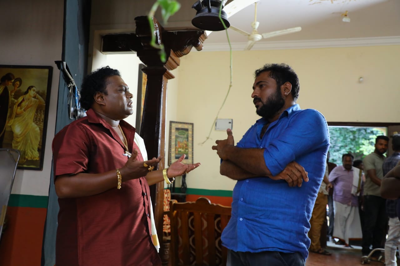 Sadhu Kokila joined  Usire Usire film shooting