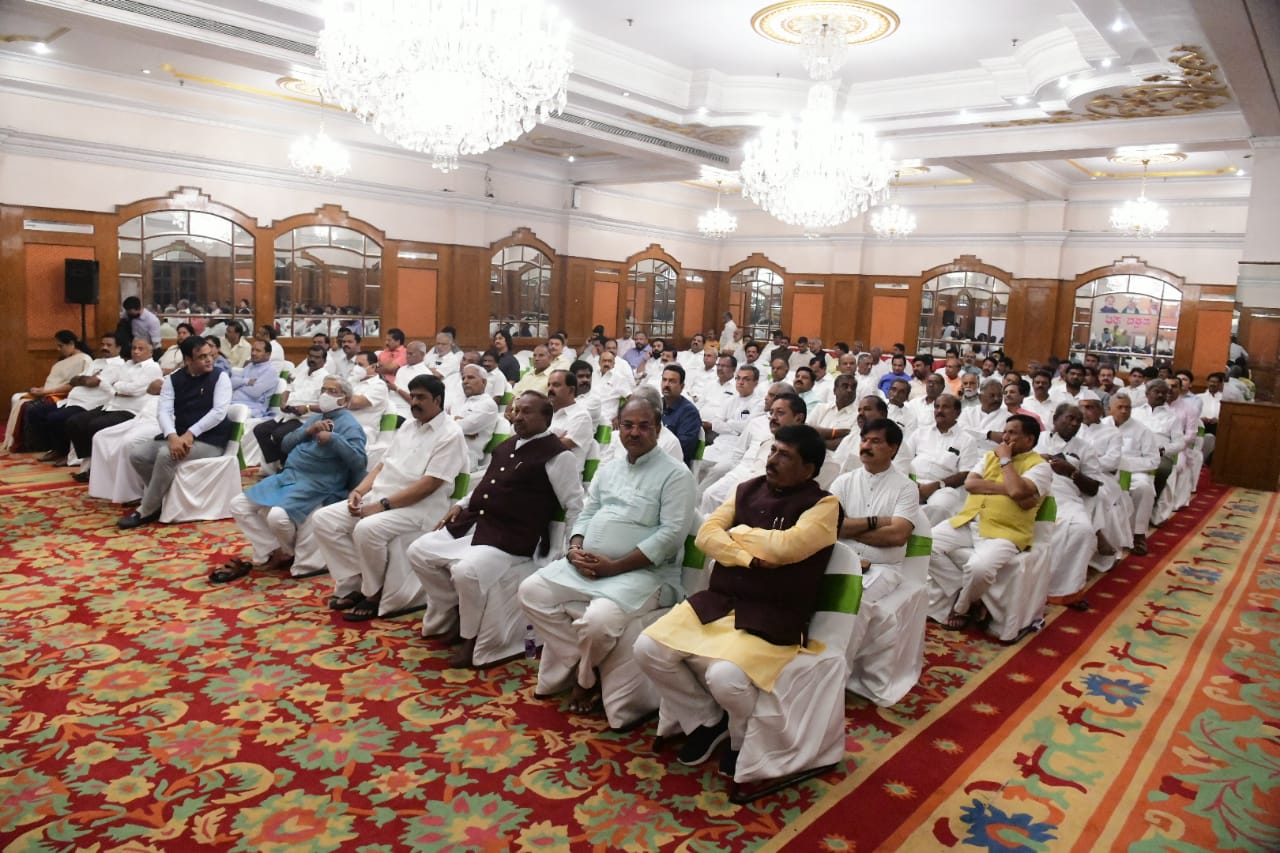 BJP Legislative meeting on rajya sabha election