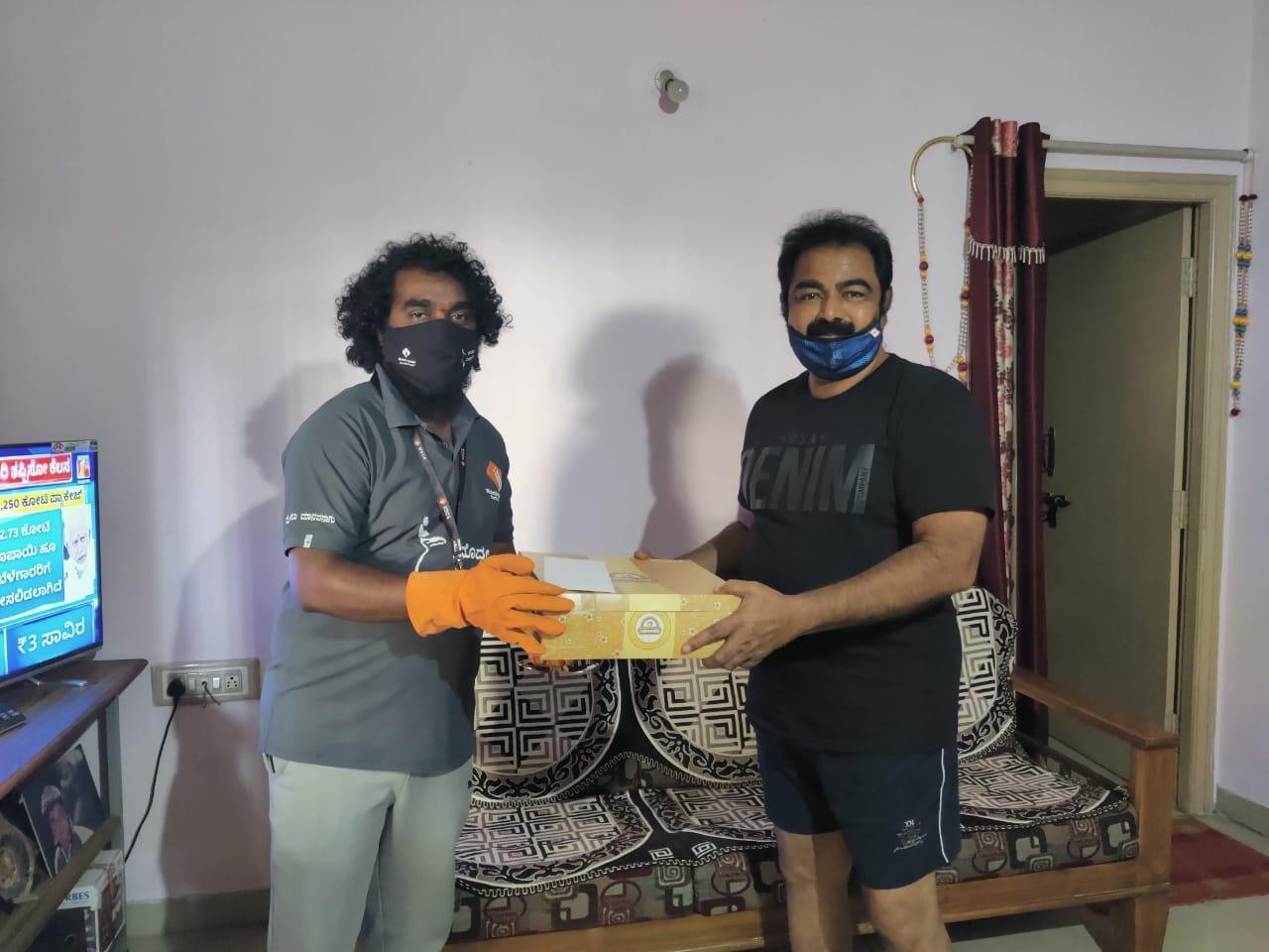 Kicha Sudeep Charitable Trust Distributed Healthy Food Kit