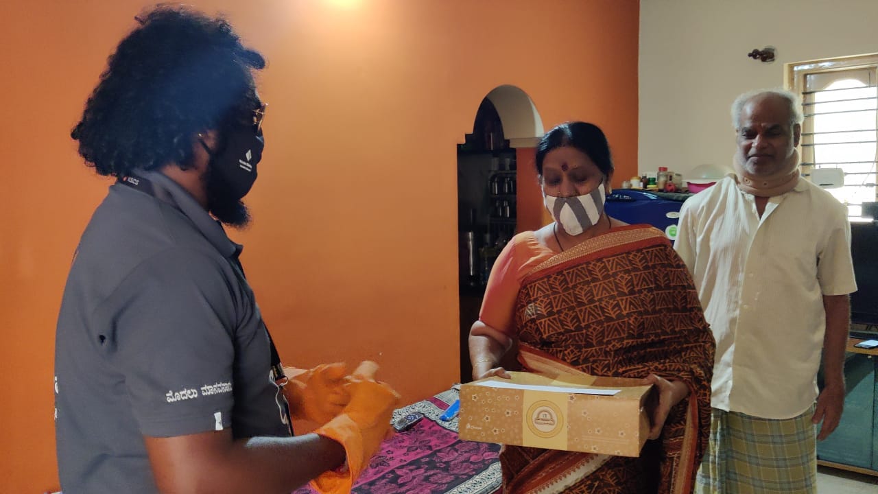 Kicha Sudeep Charitable Trust Distributed Healthy Food Kit