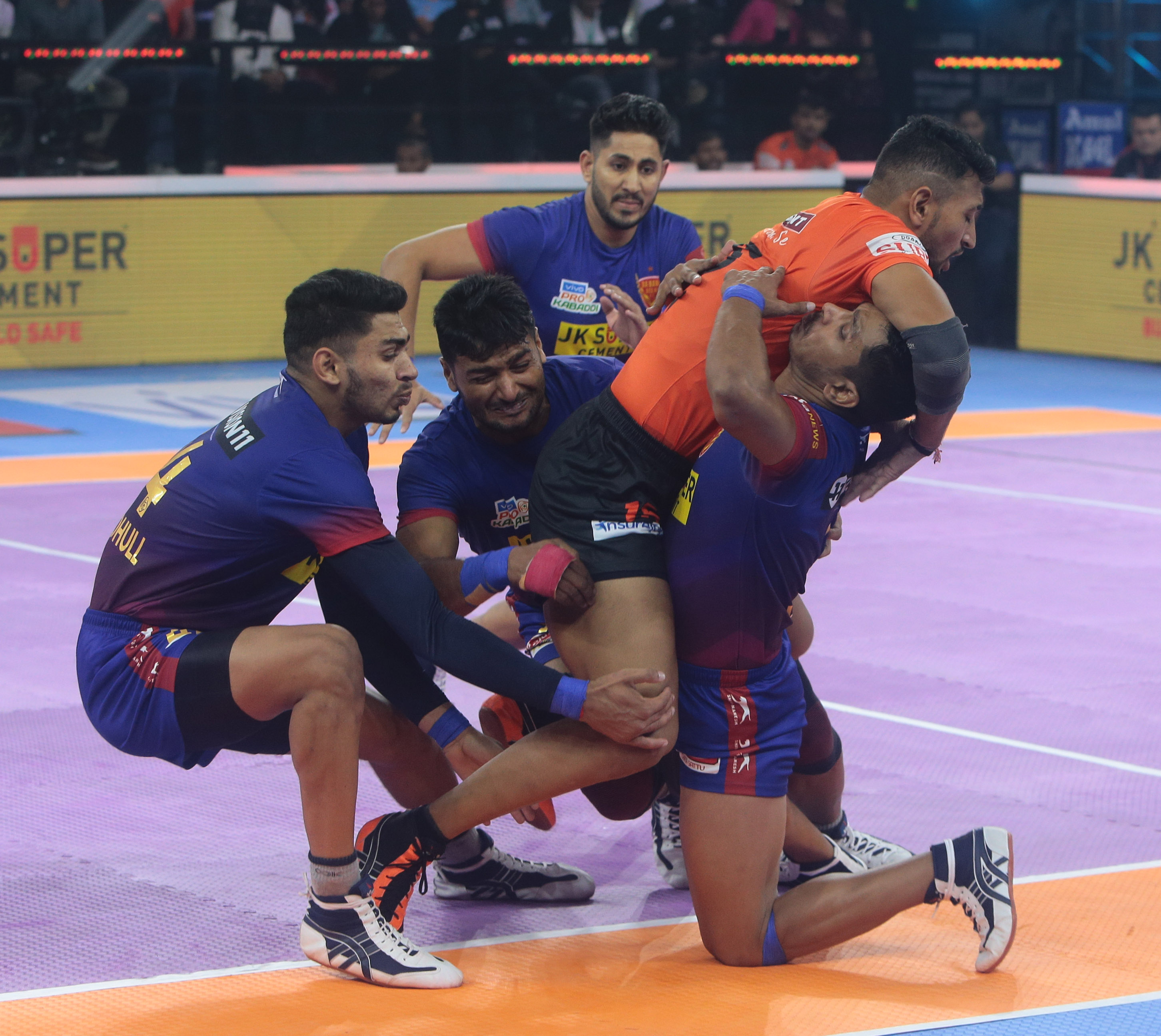 Dabang Delhi KC won against U Mumba team