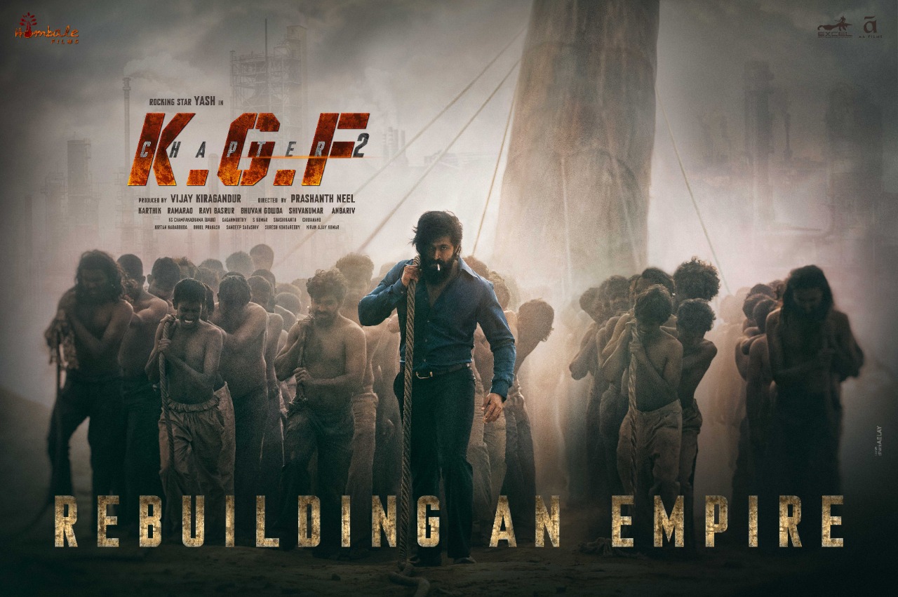 KGF 2 Hindi poster