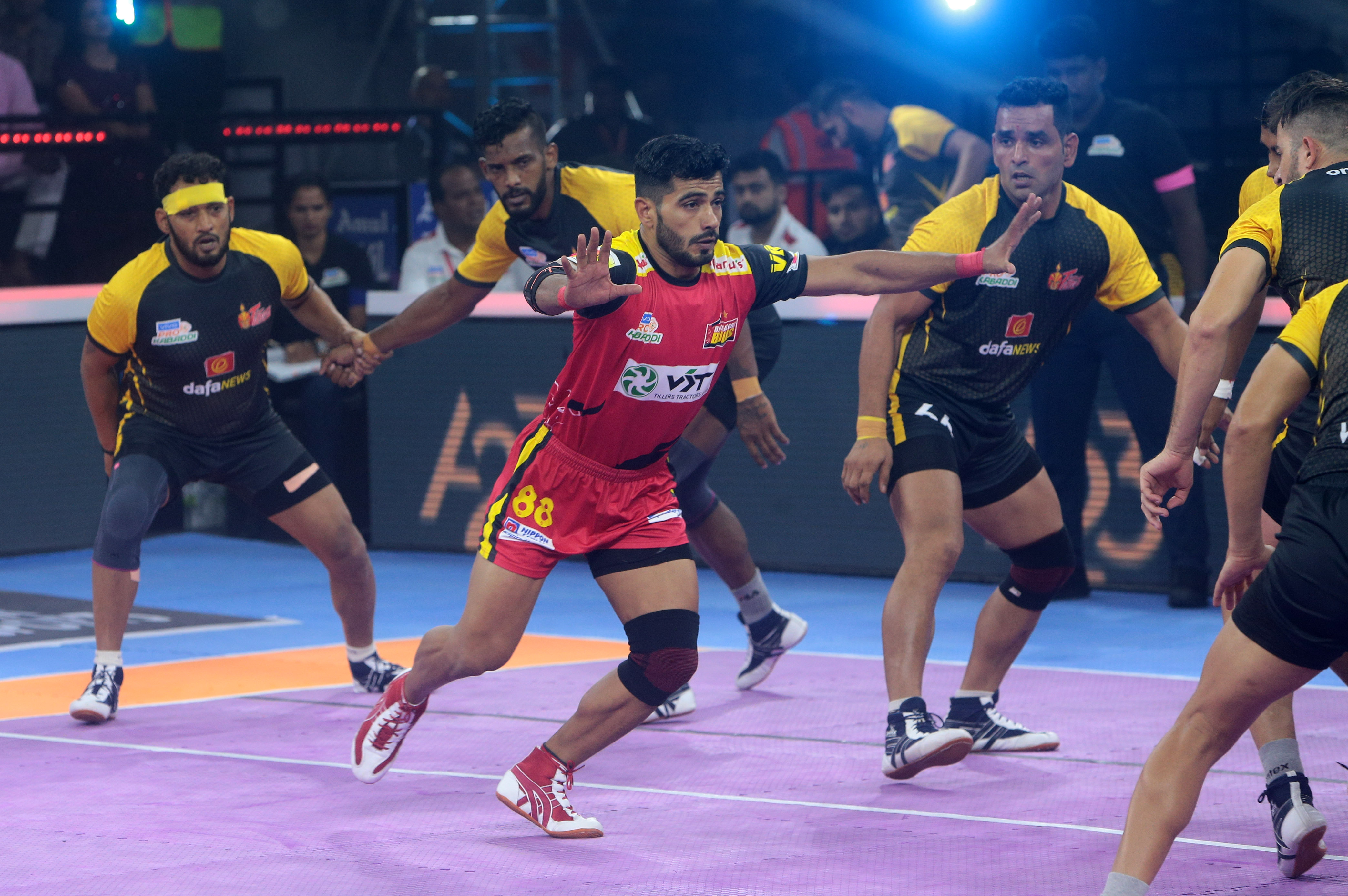 Bengaluru Bulls won against Telugu Titans