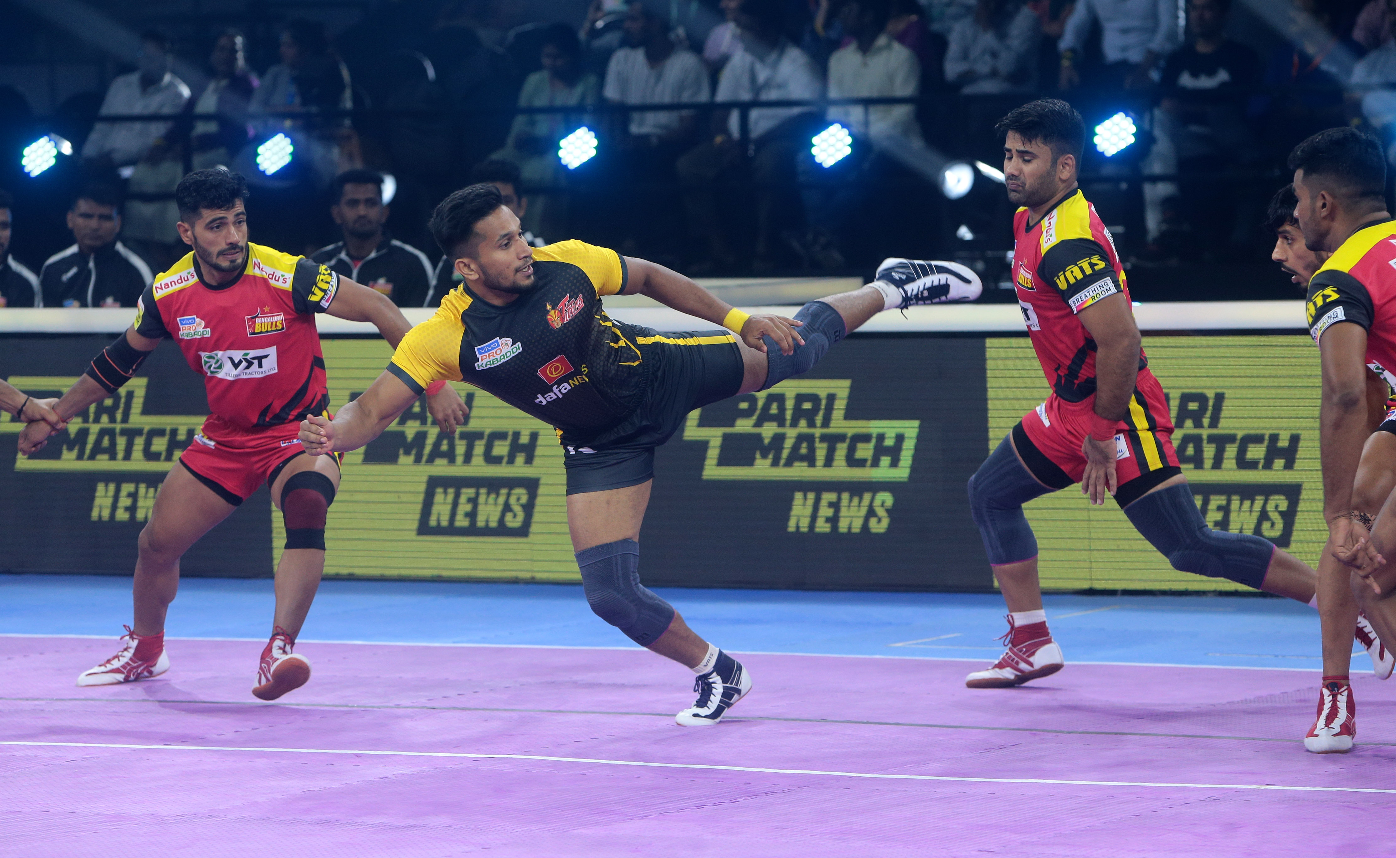 Bengaluru Bulls won against Telugu Titans