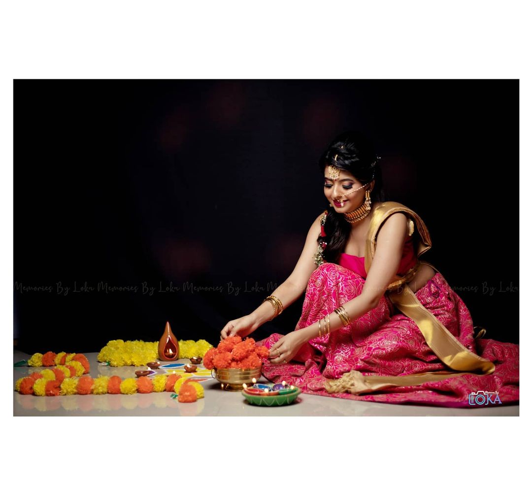 Celebrating Diwali of Kannada Television Artists