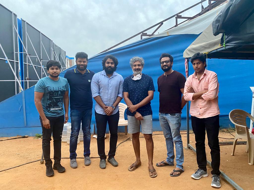 yuva raj kumar meets rajamouli