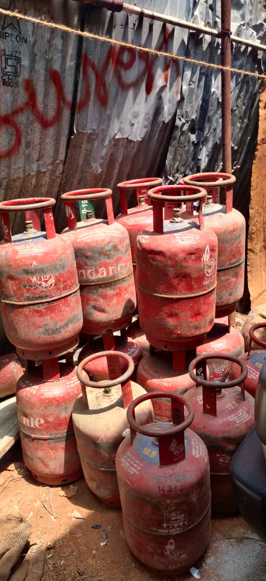 ccb raid on illegal gas refilling