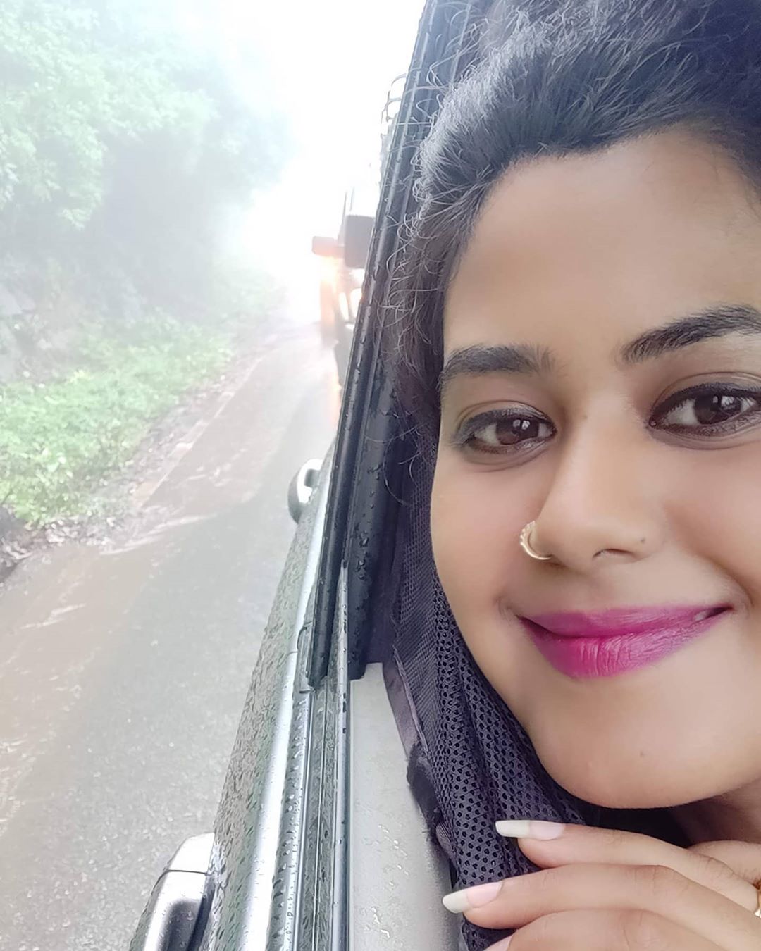 Actress Aishwarya Baspure spent time at Nandihills