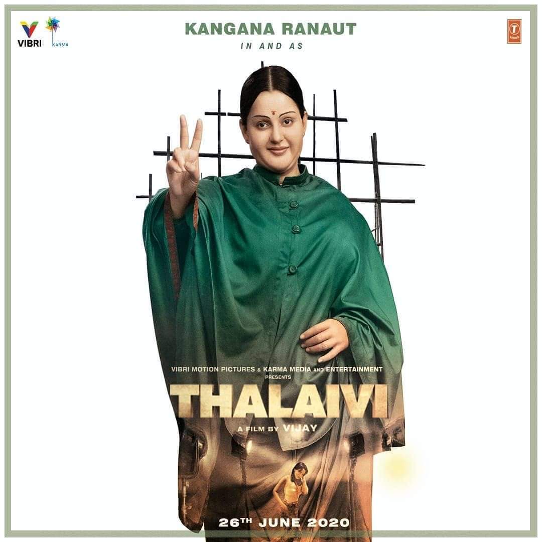 Thalaivi movie  is dubbing to Kannada