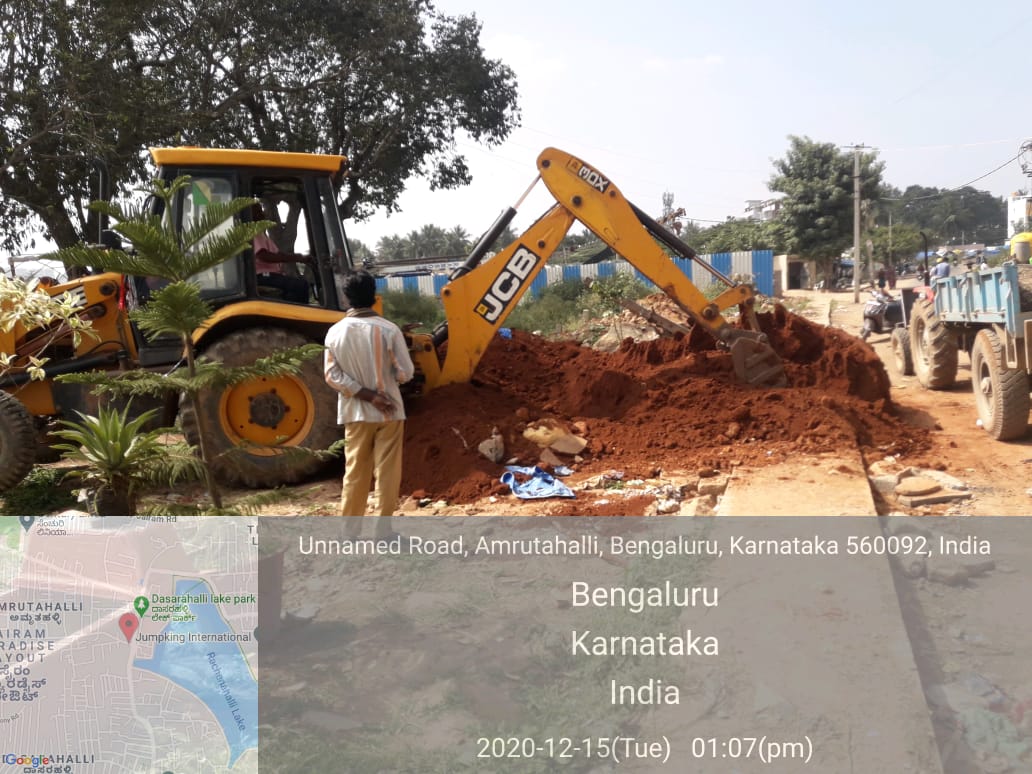 Stress clearance of rachenahalli lake