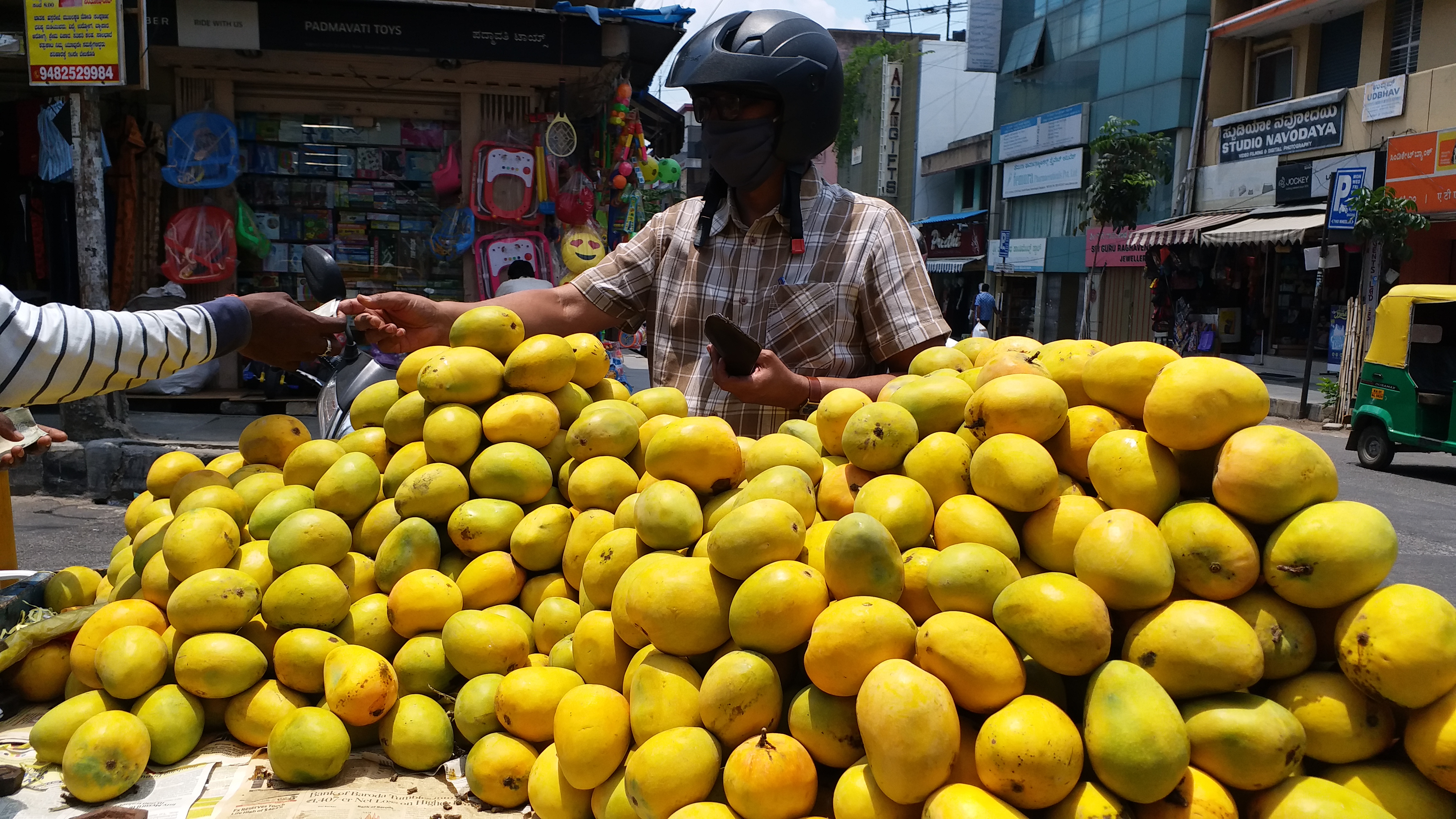 Lockdown effect on mango fruit