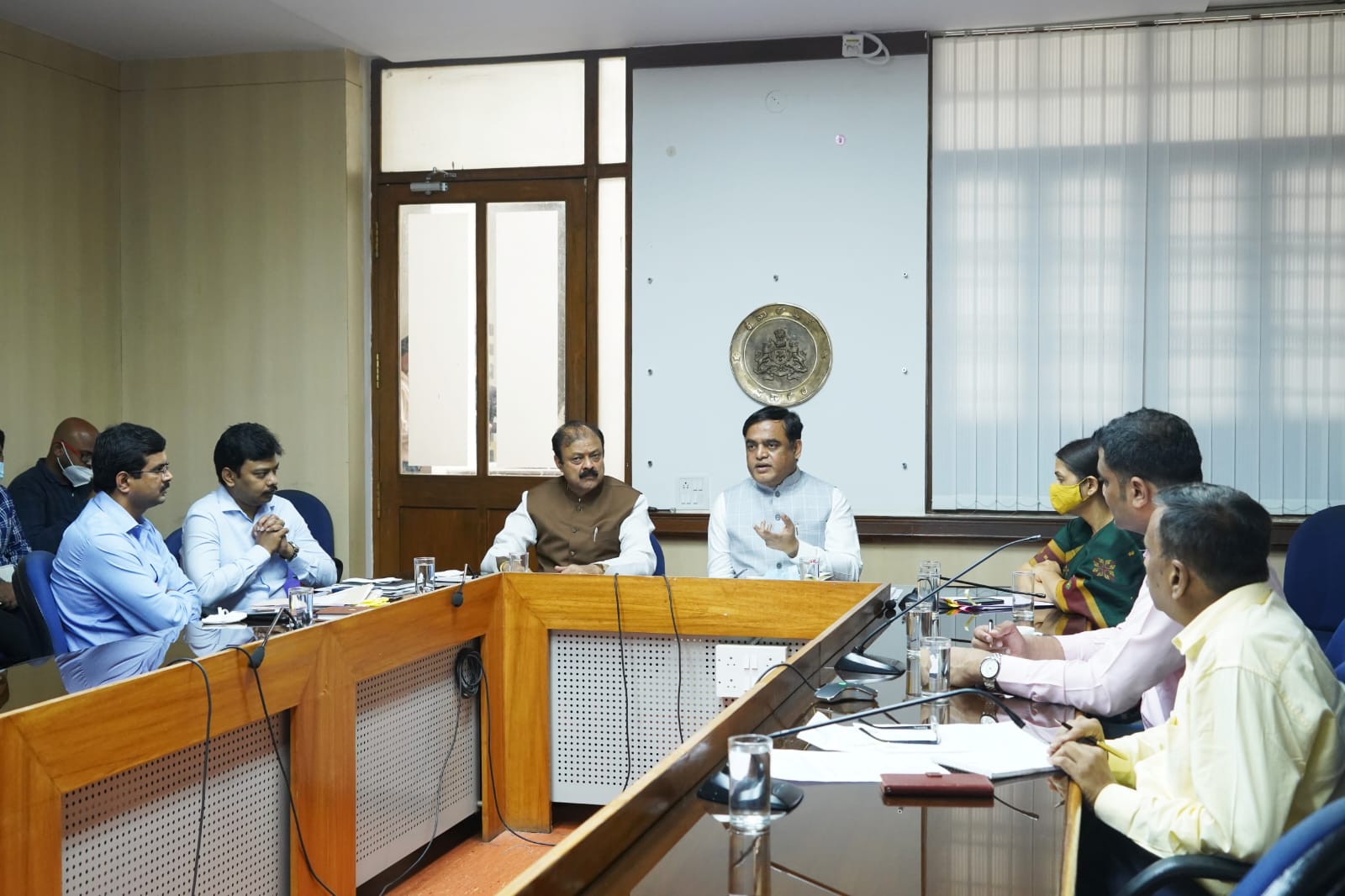 NSS volunteers, Minister Ashwaththanarayana, Minister Aswathanarayana Discuss with Minister Narayana Gowda, Bengaluru news, ಎನ್‌ಎಸ್‌ಎಸ್ ಸ್ವಯಂಸೇವಕರು, ಸಚಿವ ಅಶ್ವತ್ಥ ನಾರಾಯಣ, ಸಚಿವ ಅಶ್ವತ್ಥ ನಾರಾಯಣ ಜೊತೆ ಸಚಿವ ನಾರಾಯಣಗೌಡರೊಂದಿಗೆ ಚರ್ಚೆ, ಬೆಂಗಳೂರು ಸುದ್ದಿ,