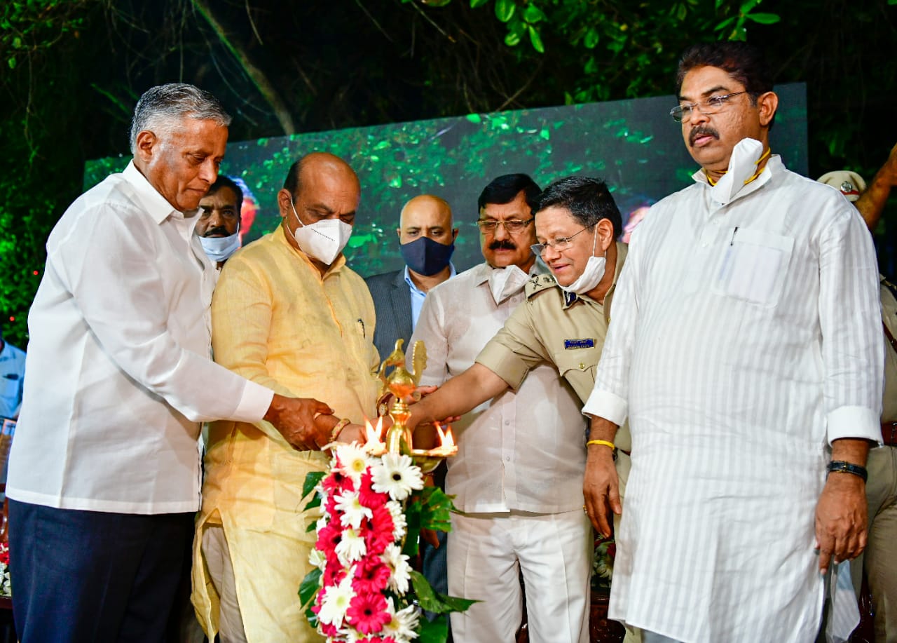 CM Bommai inaugurates Govindaraj Nagar New Police Station,ಗೋವಿಂದರಾಜ ನಗರ‌ ಪೊಲೀಸ್ ಠಾಣೆ ಉದ್ಘಾಟಿಸಿದ ಸಿಎಂ ಬೊಮ್ಮಾಯಿ